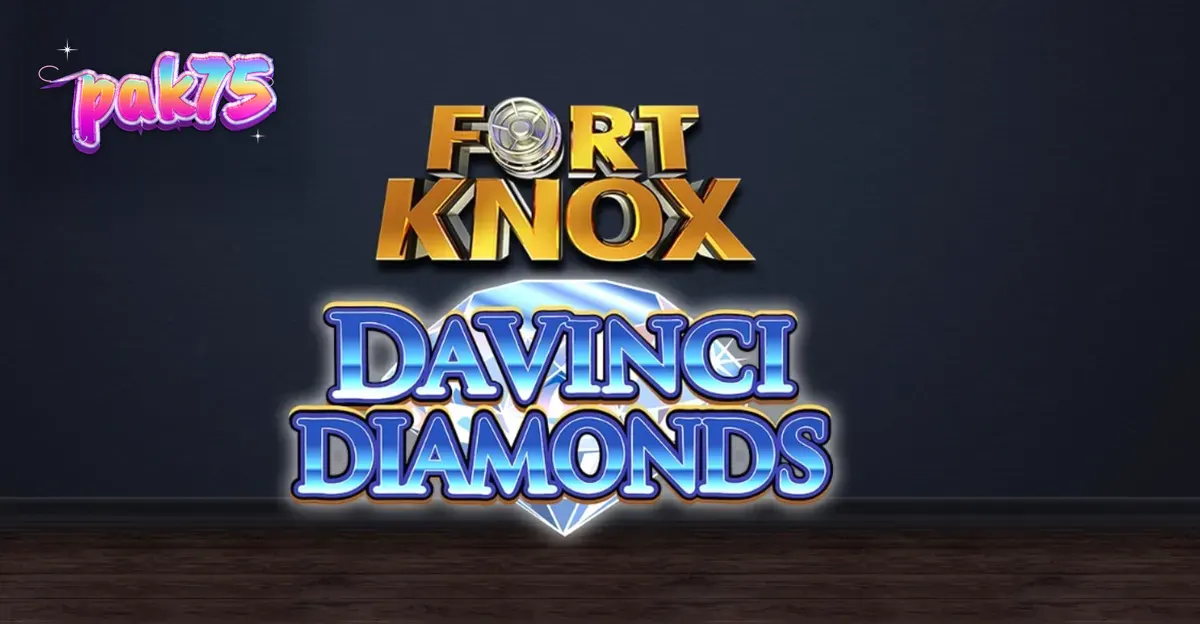 Interface do jogo de slot Fort Knox Da Vinci Diamonds com elementos renascentistas